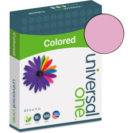 Colored Paper - Universal UNV11212 - Orchid - 8-1/2 x 11 - 20 lb. - 500 Sheets/Ream