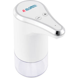 Global Industrial™ Countertop Automatic Soap Or Sanitizer Foam Dispenser 350 ml White/Chrome