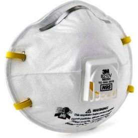 3M™ 8210V N95 Disposable Particulate Respirator 10/Box