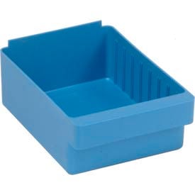 Quantum Super Tuff Euro Drawer QED701 - 8-3/8""W X 11-5/8""D X4-5/8""H Blue
