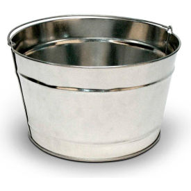 Smokers' Outpost® 16-Quart Pail Galvanized Steel