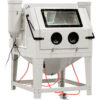 Allsource 41200 Front Open Dual Station Abrasive Blast Cabinet Steel