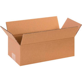 Global Industrial™ Long Cardboard Corrugated Boxes 12""L x 6""W x 4""H Kraft