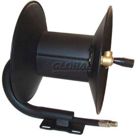 MTM Hydro 27.0004 3/8"" X 50' Capacity 4000 PSI Steel Pressure Washer Hose Reel