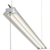 Global Industrial™ 72"" LED Aluminum Shop Light 35W 4000K 4375 Lumens 48"" Adj Height 6'Cord