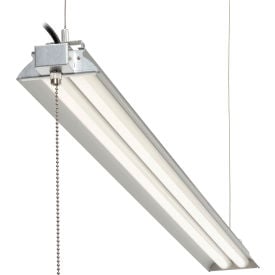 Global Industrial™ 72"" LED Aluminum Shop Light 35W 4000K 4375 Lumens 48"" Adj Height 6'Cord