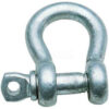 Elite Sales HG58SPAS 5/8"" Galvanized Screw Pin Anchor Shackle - Pack of 10