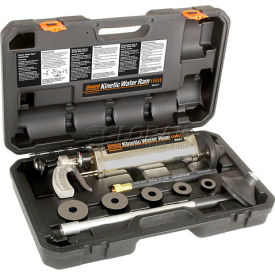General Wire KR-A-WC Kinetic Water Ram w/ 4"" Cone (5) Plugs Caulking Hose & Carrying Case
