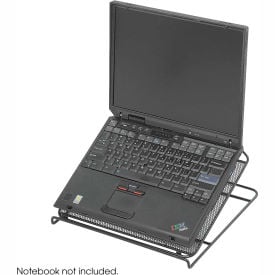 Safco® Products 2161BL Mesh Laptop Stand Black