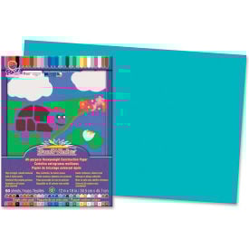 Pacon® SunWorks Groundwood Construction Paper 12""x18"" Turquoise 50 Sheets