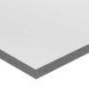 PVC Plastic Bar - 3/8"" Thick x 1-1/2"" Wide x 12"" Long