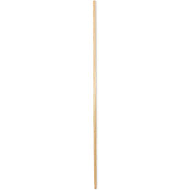 Boardwalk® Threaded End Broom Handle Lacquered Wood 0.94"" x 60"" Natural