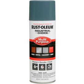 Rust-Oleum Industrial 1600 System General Purpose Enamel Aerosol Machinery Gray 12 oz. - 202214
