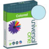 Colored Paper - Universal UNV11202 - Blue - 8-1/2 x 11 - 20 lb. - 500 Sheets/Ream