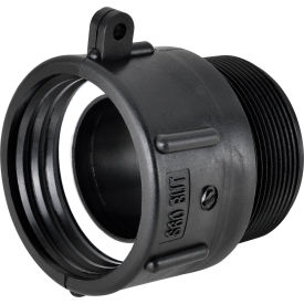 Global Industrial™ Polypropylene S60x6 Female Buttress x 2"" Male NPS Pipe Thread Adapter