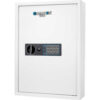 Barska AX13262 100 Keys Keypad Wall Key Safe 15-3/4""W x 21-3/4""D x 4-3/4""H White Steel