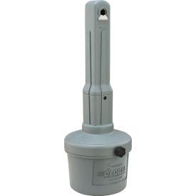 Global Industrial™ Outdoor Ashtray 1-1/2 Gallon Gray