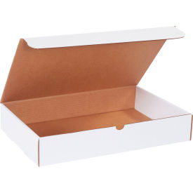 Global Industrial™ Corrugated Literature Mailers 17-1/8""L x 11-1/8""W x 3""H White