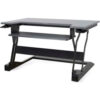 Ergotron® WorkFit-T Sit-Stand Desktop Workstation Black
