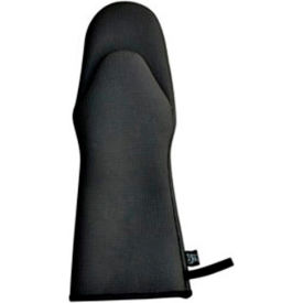 San Jamar UPM15BK - Utligrips® Puppet Style Oven Mitt 15"" Flame Resistant