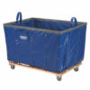 Global Industrial™ Basket Bulk Truck Vinyl 24 Bushel Capacity Blue