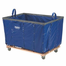 Global Industrial™ Basket Bulk Truck Vinyl 24 Bushel Capacity Blue