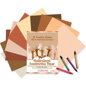Pacon® Multicultural Construction Paper 12""x9"" Assorted 50 Sheets