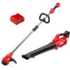 Skil CB7542B-10 PWR CORE 20 Brushless 13"" String Trimmer & 400 CFM Leaf Blower Kit