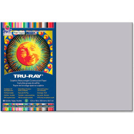 Pacon® Tru-Ray Construction Paper 12"" x 18"" Gray