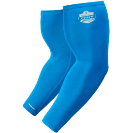 Ergodyne® Chill-Its® 6690 Cooling Arm Sleeves Blue 2XL 12186