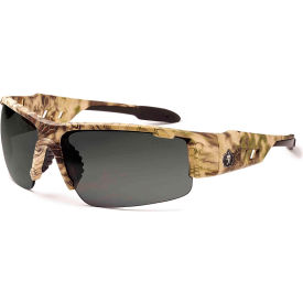 Ergodyne® 52331 Skullerz® Dagr Safety Glasses Kryptek Frame/PZ-Smoke Lens