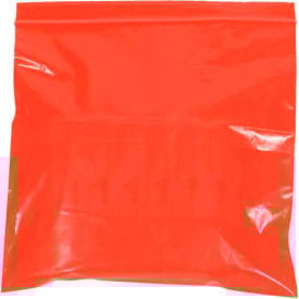 Global Industrial™ Reclosable Poly Bags 9""W x 12""L 2 Mil Red 1000/Pack