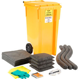Global Industrial™ Universal Wheeled Spill Kit 30 Gallon