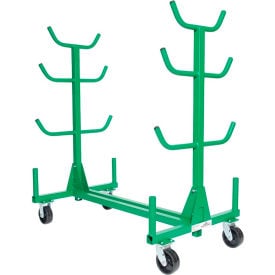 Greenlee 668 Mobile Conduit And Pipe Rack With Casters 1000 lb. Capacity