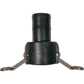 1"" Polypropylene Camlock Fitting - Male Barb x Female Coupler Thread