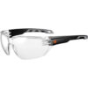 Ergodyne® Skullerz® VALI Frameless Safety Glasses Matte Black Anti-Fog Clear Lens