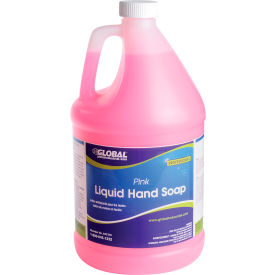 Global Industrial™ Liquid Hand Soap Pink - Case Of Four 1 Gallon Bottles