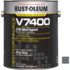 Rust-Oleum V7400 Series 340 VOC DTM Alkyd Enamel Navy Gray Gallon Can - 245443