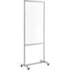 Global Industrial™ Clear Mobile Divider Acrylic 30""W x 75""H