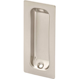 Prime-Line N 7342 Closet Door Pull with 1-3/8-Inch Solid Brass Satin Nickel(Pack of 2)