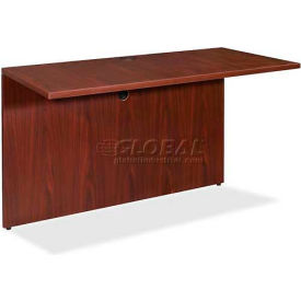 Lorell® Bridge - 48""W x 24""D x 29-1/2""H - Mahogany - Essentials Series