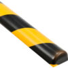 Global Industrial™ Surface Bumper Guard Type C 39-3/8""L Black/Yellow