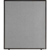 Interion® Office Partition Panel 36-1/4""W x 42""H Gray