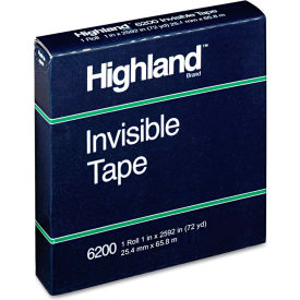 Highland™ Invisible Tape 1"" x 2592"" 3"" Core