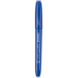 Universal™ Pen-Style Permanent Marker Fine Bullet Tip Blue Dozen