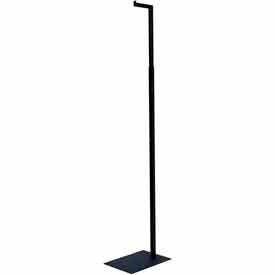 Adjustable Notched Costumer - Matte Black