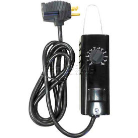 TPI Line Voltage Thermostat Industrial Series SPST Cool Only 6' Cord/Plug KTO121