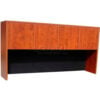 Boss Hutch with 4 Doors - 71"" - Cherry