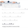 18"" Hanging Clamps for 18"" x 24"" Sheets (Qty. 6)