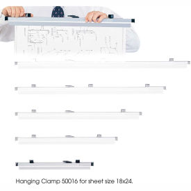 18"" Hanging Clamps for 18"" x 24"" Sheets (Qty. 6)